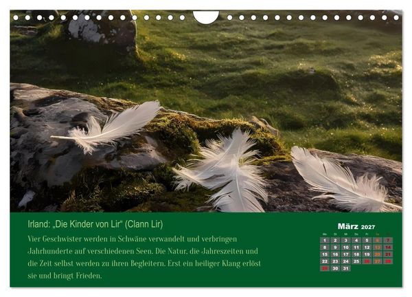 Produktbild: 12 M&auml;rchen unserer Welt (Wandkalender 2027 DIN A4 quer), CALVENDO Monatskalender