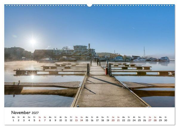 Produktbild: Waren M&uuml;ritz Besondere Ausblicke, Pl&auml;tze und Perspektiven (hochwertiger Premium Wandkalender 2027 DIN A2 quer), Kunstdruck in Hochglanz