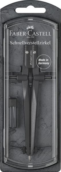 Produktbild: Faber-Castell Schnellverstellzirkel blackstone