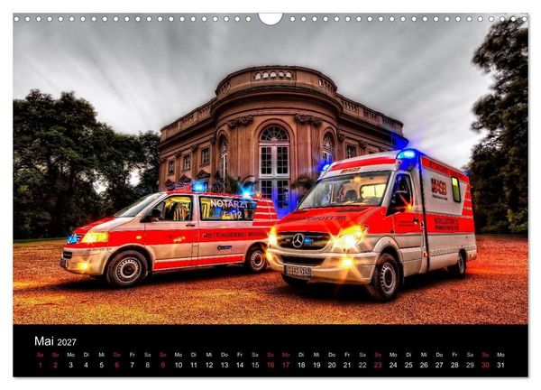 Produktbild: Einsatzfahrzeuge (Wandkalender 2027 DIN A3 quer), CALVENDO Monatskalender
