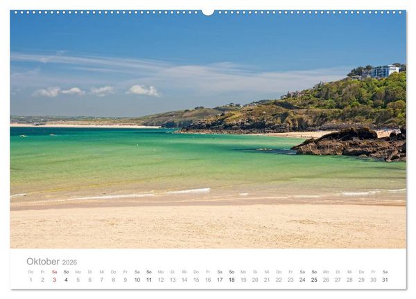 Produktbild: Zauberhaftes S&uuml;dengland (Wandkalender 2026 DIN A2 quer), CALVENDO Monatskalender