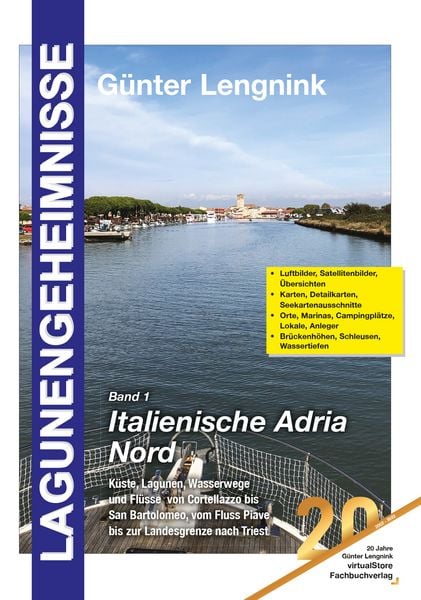 Produktbild: Lagunengeheimnisse, Band 1, italienische Adria Nord