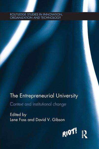 Produktbild: The Entrepreneurial University