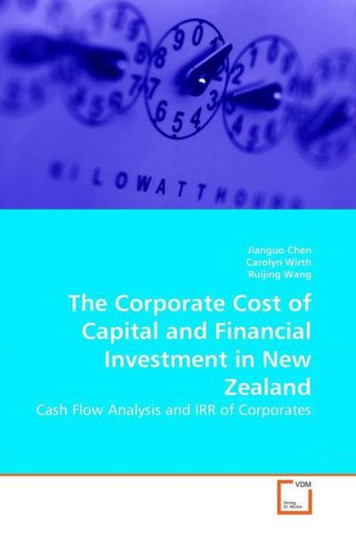 Produktbild: Chen, J: The Corporate Cost of Capital and Financial Investm