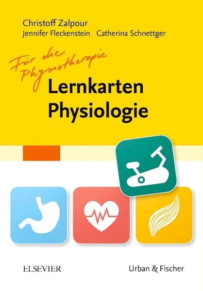 Lernkarten Physiologie für die Physiotherapie, Sonstige von Christoff Zalpour, Urban & Fischer in Elsevier, 978-3-437-44520-0