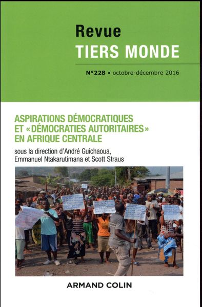 Produktbild: Revue tiers monde no 228 4 2016