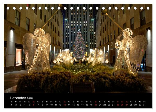 Produktbild: Zu Besuch in New York (Tischkalender 2026 DIN A5 quer), CALVENDO Monatskalender