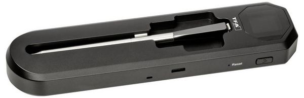 Produktbild: TFA Dostmann SMART BBQ K&Uuml;CHEN-CHEF 2 Gas, Grillwagen, Kugel, Kombi, Mobiler Gas-Grill, Smoker, Schwenk Grillthermometer Schwarz