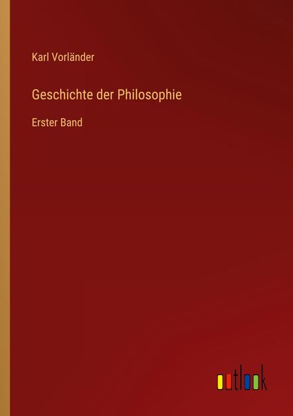 Produktbild: Geschichte der Philosophie