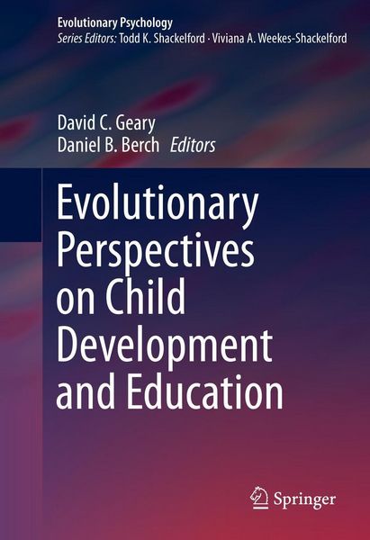 Produktbild: Evolutionary Perspectives on Child Development and Education