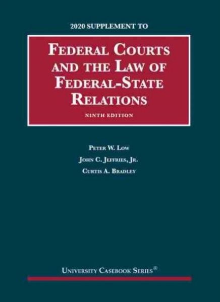 Produktbild: Federal Courts and the Law of Federal-State Relations, 2020 Supplement