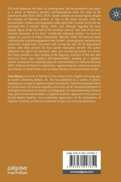 Produktbild: Gandhi&rsquo;s Autobiographical Construction of Selfhood