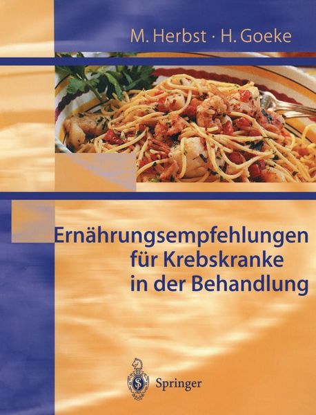 Produktbild: Ern&auml;hrungsempfehlungen f&uuml;r Krebskranke in Behandlung
