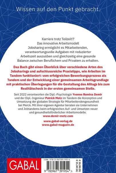 30 Minuten Jobsharing