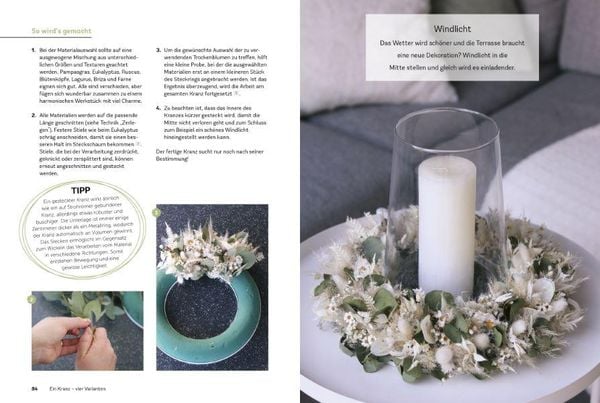 Produktbild: Trockenblumen und Floral Hoops