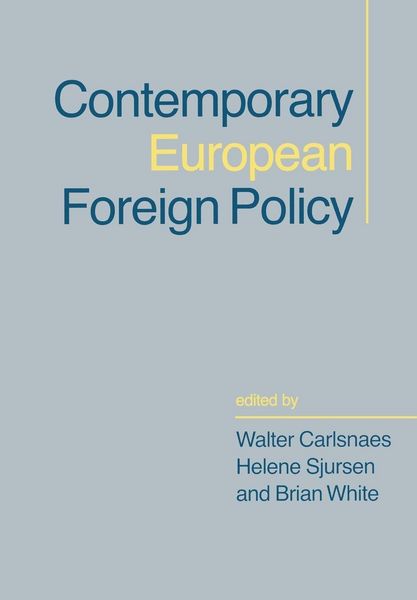 Produktbild: Contemporary European Foreign Policy