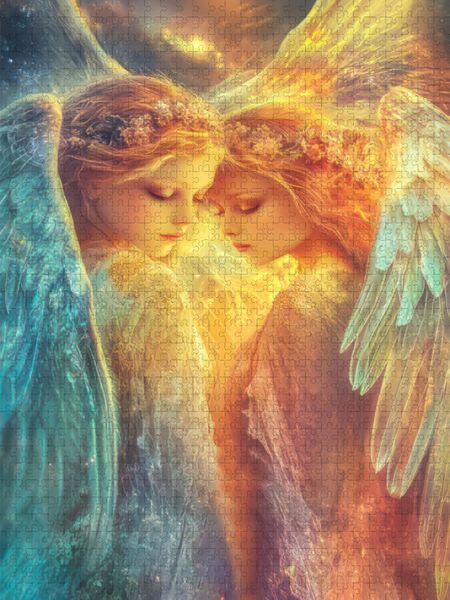 Produktbild: CALVENDO Puzzle Anges | 1000 Teile Lege-Gr&ouml;&szlig;e 64x48cm Foto-Puzzle f&uuml;r gl&uuml;ckliche Stunden