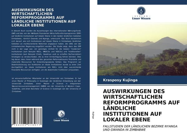 Produktbild: Auswirkungen des Wirtschaftlichen Reformprogramms Auf L&auml;ndliche Institutionen Auf Lokaler Ebene