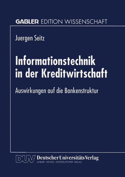 Produktbild: Informationstechnik in der Kreditwirtschaft