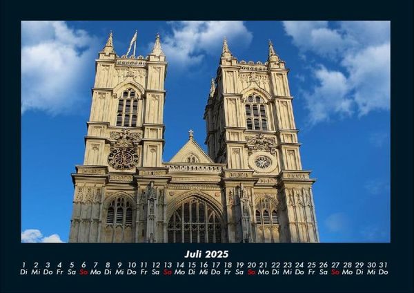 Produktbild: London 2025 Fotokalender DIN A4