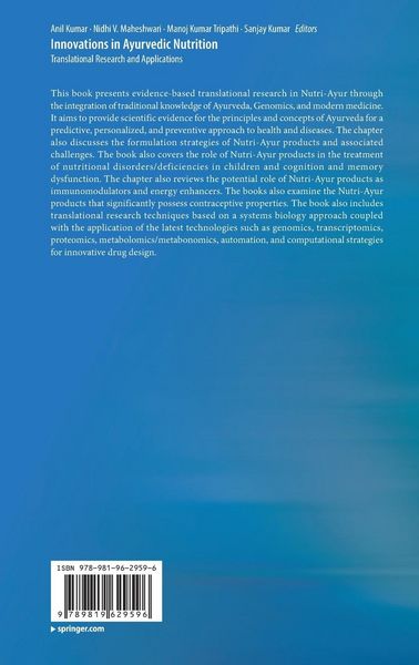 Produktbild: Innovations in Ayurvedic Nutrition