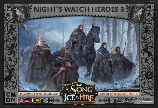 Produktbild: Song of Ice & Fire - Nights Watch Heroes 3 (Helden der Nachtwache III) DE/EN/ES/FR