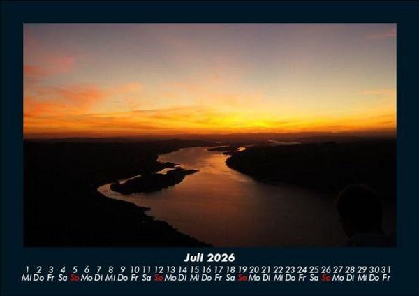 Produktbild: Sonnenuntergang 2026 Fotokalender DIN A5