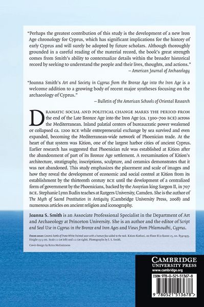 Produktbild: Art and Society in Cyprus from the Bronze Age into the Iron Age