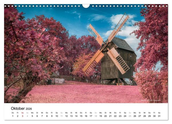 Produktbild: Die Lausitz durch den Infrarotfilter (Wandkalender 2026 DIN A3 quer), CALVENDO Monatskalender