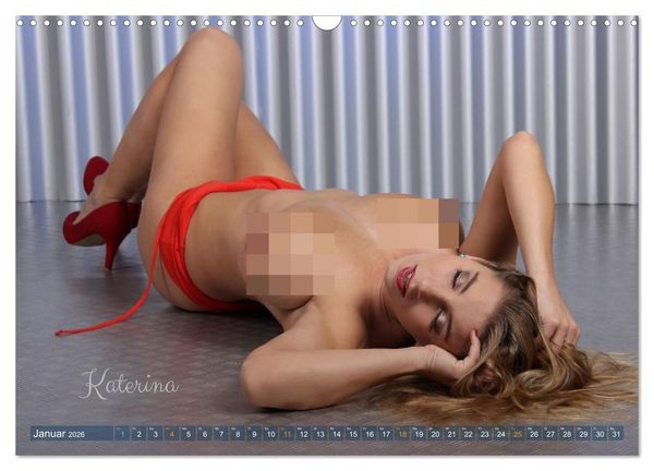 Produktbild: Erotik Fotoart - Natural Honeys (Wandkalender 2026 DIN A3 quer), CALVENDO Monatskalender