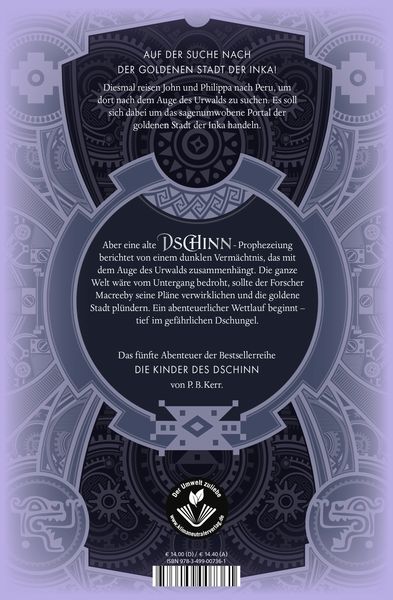 Produktbild: Die Kinder des Dschinn: Das dunkle Erbe der Inka