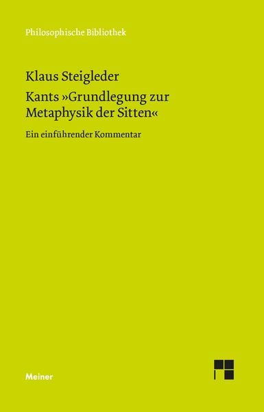 Produktbild: Kants &raquo;Grundlegung zur Metaphysik der Sitten&laquo;