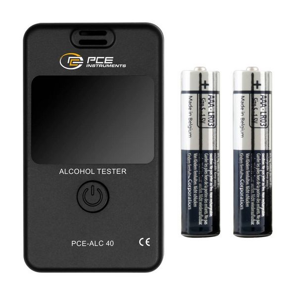 Produktbild: PCE Instruments PCE-ALC 40 Alkoholtester inkl. Display, Verschiedene Einheiten anzeigbar