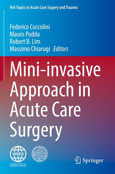 Produktbild: Mini-invasive Approach in Acute Care Surgery