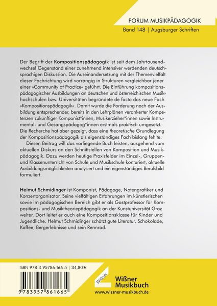 Produktbild: Kompositionsp&auml;dagogik