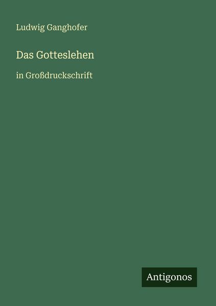 Produktbild: Das Gotteslehen