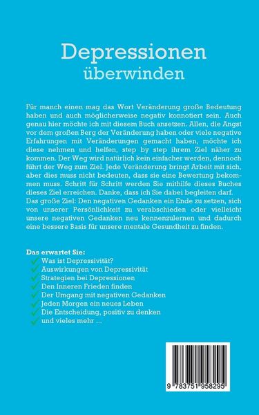 Produktbild: Depressionen &uuml;berwinden: Wie Sie die Ursachen Ihrer Depression endlich aufdecken