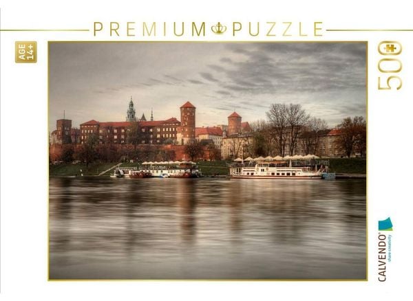 CALVENDO Puzzle Krakau - Polen | 500 Teile Lege-Größe 48 × 36 cm Foto-Puzzle für Erwachsene