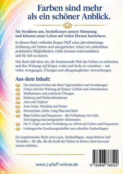 Produktbild: Die heilsame Kraft der Farben