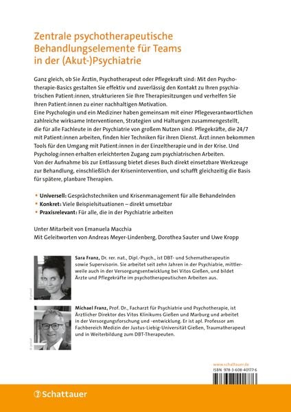 Produktbild: Psychotherapie-Basics in der Psychiatrie