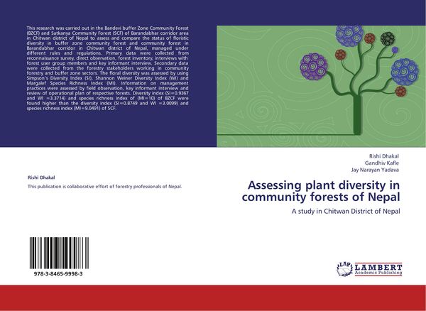 Produktbild: Assessing plant diversity in community forests of Nepal