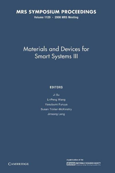 Produktbild: Materials and Devices for Smart Systems III