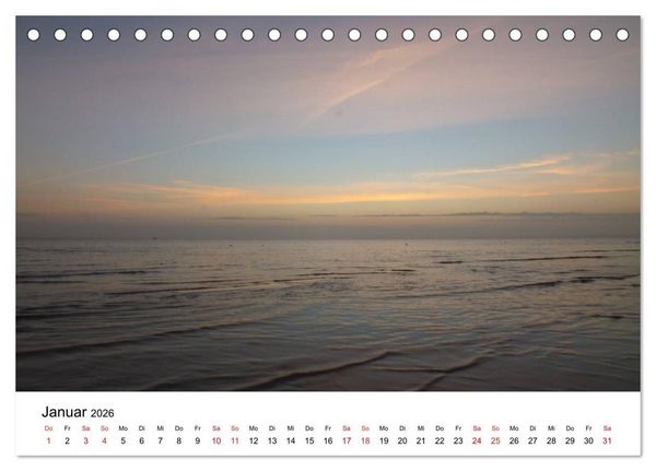 Produktbild: L&uuml;becker Bucht (Tischkalender 2026 DIN A5 quer), CALVENDO Monatskalender