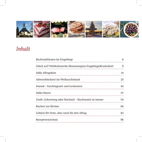 Produktbild: Die besten s&uuml;&szlig;en Rezepte aus dem Erzgebirge