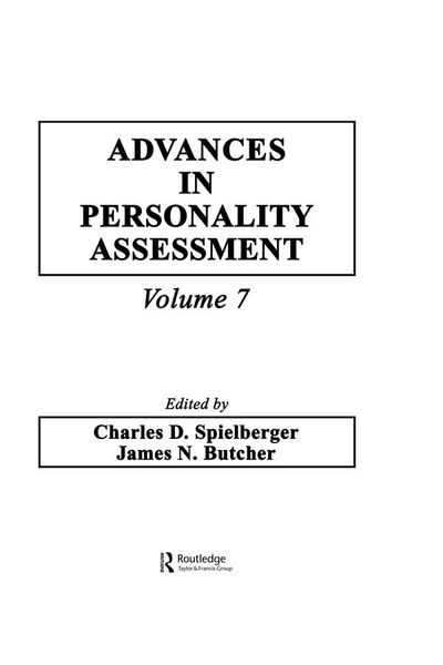 Produktbild: Advances in Personality Assessment