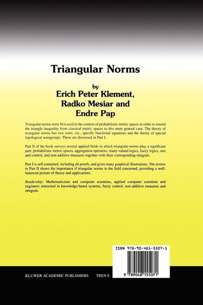 Produktbild: Triangular Norms