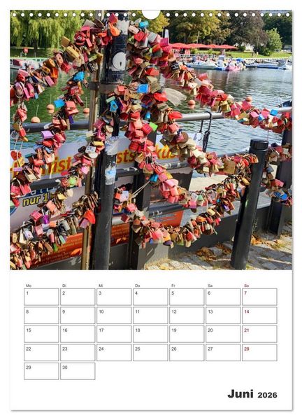 Produktbild: Warnem&uuml;nde Urlaub f&uuml;r zu Hause (Wandkalender 2026 DIN A3 hoch), CALVENDO Monatskalender