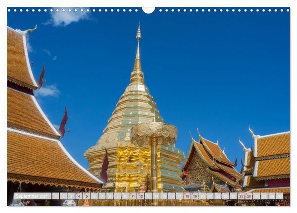 Produktbild: THAILAND - Land des L&auml;chelns (Wandkalender 2027 DIN A3 quer), CALVENDO Monatskalender