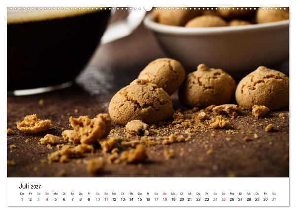 Produktbild: Kuchen, Kekse und Geb&auml;ck - s&uuml;&szlig; und lecker durch das Jahr (Wandkalender 2027 DIN A2 quer), CALVENDO Monatskalender