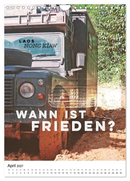 Produktbild: INTO THE FAR und die gro&szlig;en Fragen des Reisens - A True Overland Story (Wandkalender 2027 DIN A4 hoch), CALVENDO Monatskalender